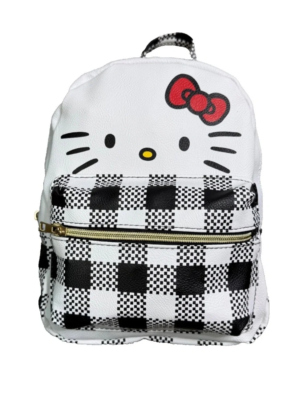 Sanrio Hello Kitty Mini Backpack White, Black, Red NWT